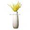 Simple modern white floor ceramic flower vase