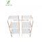 3-Tier Corner Shelf Bamboo Bathroom Towel Shelf Plant Rack Stand