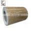 Galvanized PPGI PPGL Wood Paint Surface Color Coated  Steel Coil ASTM AISI