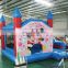 New design cartoon theme baby bouncer white bounce house inflatable castle slide