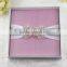 Customized Luxury Foil Card Ribbon Silk Wedding Invitation Box                        
                                                Quality Choice