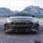 Runde For Audi 19-21 A7/s7 Modified Rs7-r Front Bumper Abt Front Shovel Air Knife A7 Modified Rs7 Front Bumper Grille