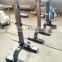 ASJ-S835 Barbell Rod Storage Frame Gym Fitness Barbell Bar Holder Hanging Barbell Rack