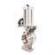 Food Grade Din Butterfly Valve Pneumatic Operated DN200 Butterfly Valve