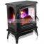 Ecological Bellows Classical Tall Dark Built Simple Electric Patio Fireplaces