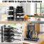 DIY 8 Tiers Kitchen Cabinet Pantry Pot Lid Holder Height Adjustable Pan and Pot Rack Organizer