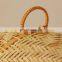 Hot Sale Bamboo Natural Color Lid Tray Natural Wicker Food Storage Tray With Cover Vietnam Supplier
