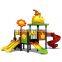 kindergarten kids slide outdoor public play ground equipment for sale