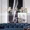 Modern Crystal Molecular Chandelier ceiling Lighting Fixture for Living Room Bedroom Dining Room kitchen island Foyer Lobby