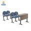 JS Group Foldable Plywood Steel Desk Stackable Plastic Lecture Hall Chair With Desk Lecture