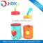 Easy to carry glass bottle with cloth sleeve