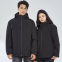 Three in One Men's and Women's Winter Soft Shell Woven Zipper Waterproof and Windproof Outdoor Warm Jacket