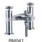 Double Handles Mono Bathroom Taps Basin Faucets with Bath Filler and Bath Shower Tap