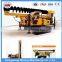 HW produce Crawler-type long spiral photovoltaic pile driver for sale