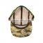 Fashion Custom Flat Top Stylish Pattern Design Cotton Twill Military Style Cap for Promotion