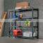 Heavy duty mobile warehouse slotted angle irion shelving