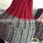 Hot Selling Peaked Top Two Tone Colors Rolled Brim Crochet Knitting Hat and Cap