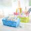 hollow-out decorative pattern bathroom storage baskets