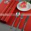 PVC Plastic Table mat dinner placemat table cloth red placemat 45*30cm