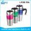 Popular stainless steel travel coffee cup 450ml