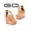 GDSHOE best selling fashion gladiator wedge women sandals shoes