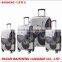 high quality 100% pc material suitcase luggage with printing film