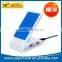 New arrival Multifunction Foldable Smartphone Holder 4 ports USB Hub