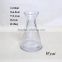 100ml sake glass wine bottle 3oz glass beverage bottle tapered glass bottle