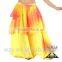 china  chiffon Long black chiffon belly dance skirt