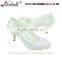 OEM ODM high quality ivory wedding shoes