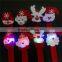 wristband christmas decoration custom slap band led christmas wristband