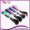 Different colors Detangling hair brushes for human hair extensions