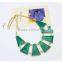 Fashion OL jewelry vogue women gold plated green charm necklace