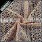 7 discount Beautiful leaf orange color with leaf and flower design african soft guipure lace 3103