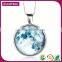 China Jewelry Wholesale Blue Glow In Dark Necklace