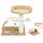 Anji kaifeng factory supply natural sisal rope cat indoor climbing frame