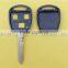 Car key remote control for Toyota Yaris 3 button key shell TOY47 blade
