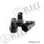M16 Black pvc pipe threaded end cap, screw head cover