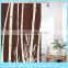 2016 Custom Printed Bamboo Bathroom PEVA Shower Curtain