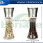 stainless steel salt & pepper grinder set 150ml, sea salt grinder
