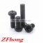 M2 to M8 Phillips Black Nylon Plastic Pan Head Machine Screw