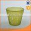 Colored glass flowerpot glass pot glass vase for garden use
