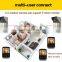 Digital wireless two-way intercom video door bell