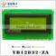 3.15 inch 12832 lcd display module with Chinese word stock ST7920 lcd display
