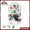 High Quality Xmas Figurines Snowglobe Metal Base