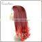 Brazilian new style red/black mixed color virgin remy full lace wig with baby hair