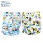 Wholesale adjusted size adult baby print diaper