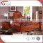luxury american style bedroom furniture set and solid wood bed set A48