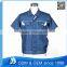 OEM 100% Workwear Uniforms Work Clothes With Short Sleeves