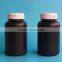 200ml brown hdpe plastic medicine bottle with tear lid, pharmaceutical capsule bottle